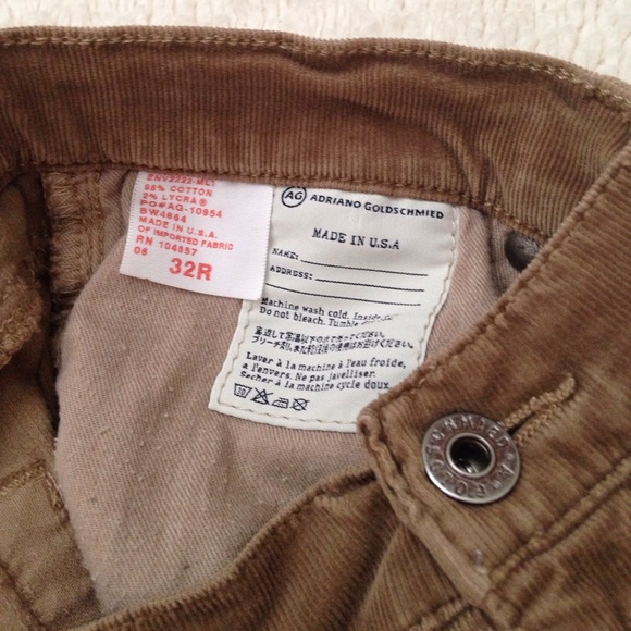 🎉HP🎉AG Adriano Goldschmied Corduroy Skirt - Picture 7 of 9