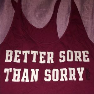 Victoria’s Secret PINK racer back tank top