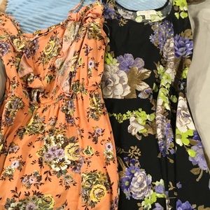 Floral dresses