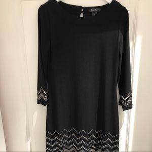 White House Black Market Beaded Dress size S