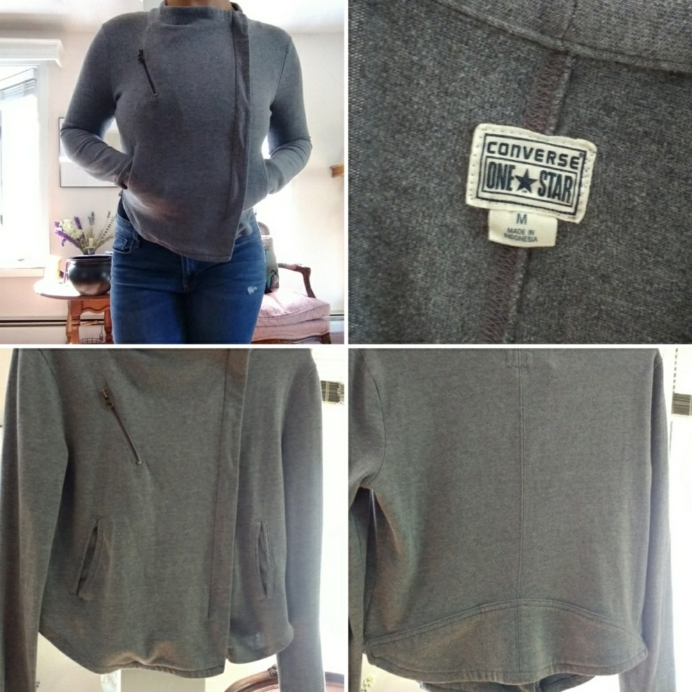 Converse Croped Zipup