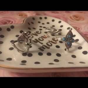 Silver Boho Rings set of 3 bnwot