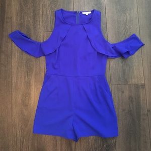 Cobalt Blue Romper NWOT