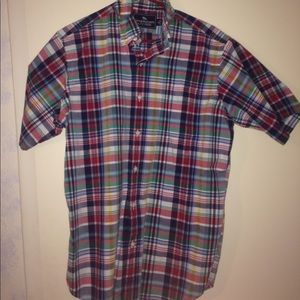Button up short sleeve tee