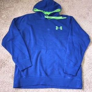 Blue under armour hoodie