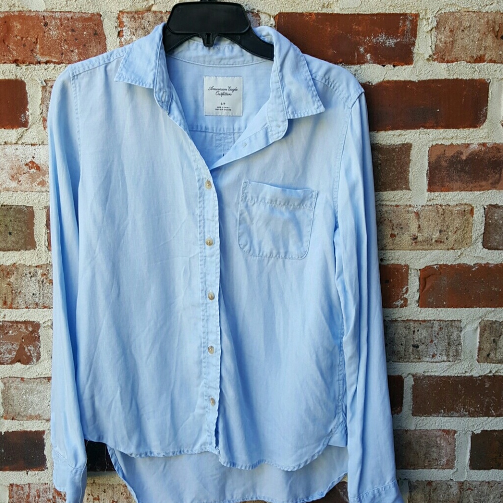 American Eagle Girls Denim Shirt