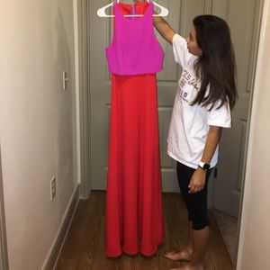 Calvin Klein formal maxi dress