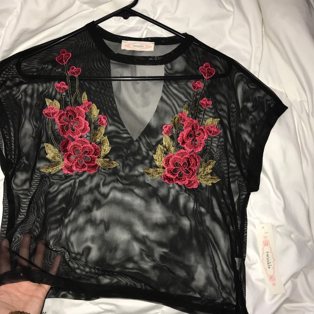 Stylish see through top