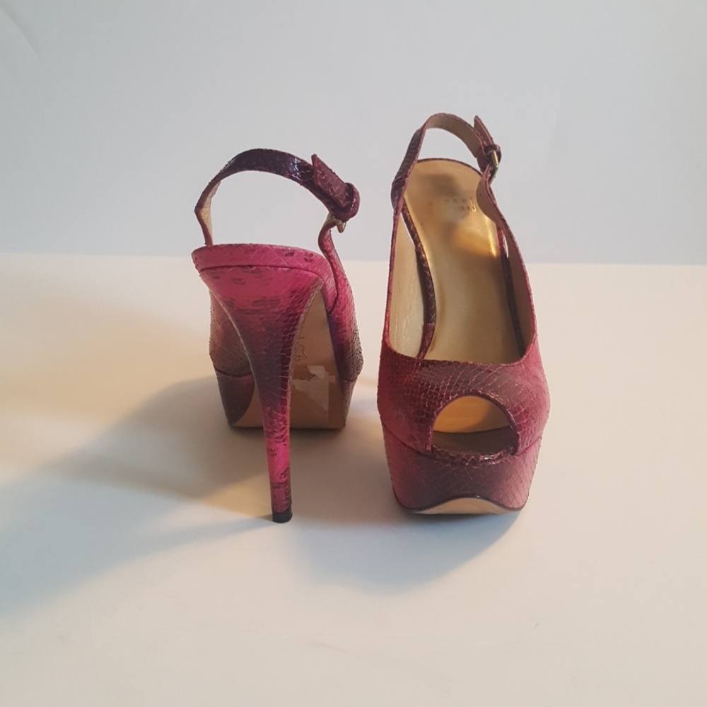 STUART WEITZMAN PEEP platforms