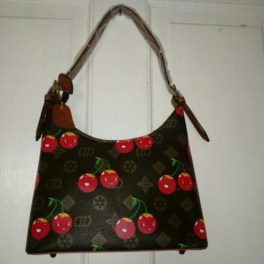 SOLD NWOT Super Cute Cherry Print Bag