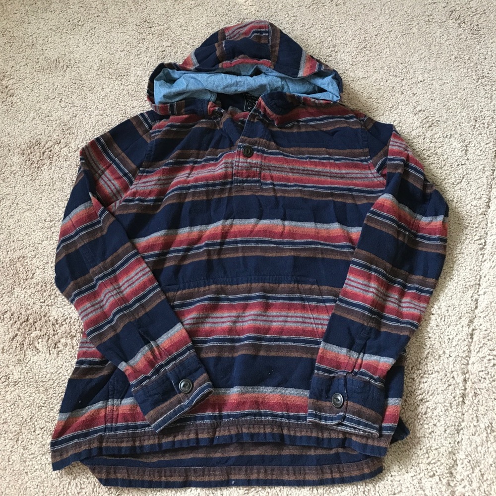 American eagle pullover flannel