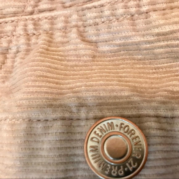 Forever 21 Trendy Blush Corduroy Jacket - Picture 2 of 8