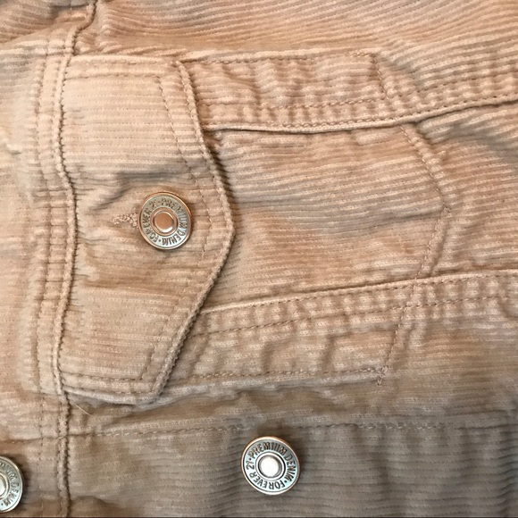Forever 21 Trendy Blush Corduroy Jacket - Picture 3 of 8