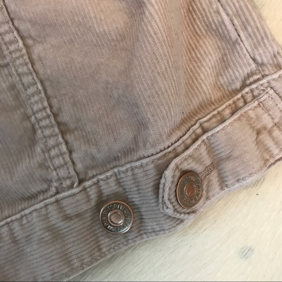 Forever 21 Trendy Blush Corduroy Jacket - Picture 7 of 8
