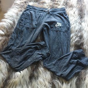 Nike joggers - gray size m
