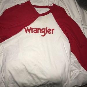 Wrangler baseball tee