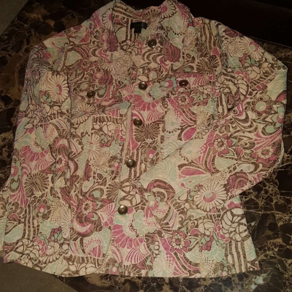 Beautiful print blazer
