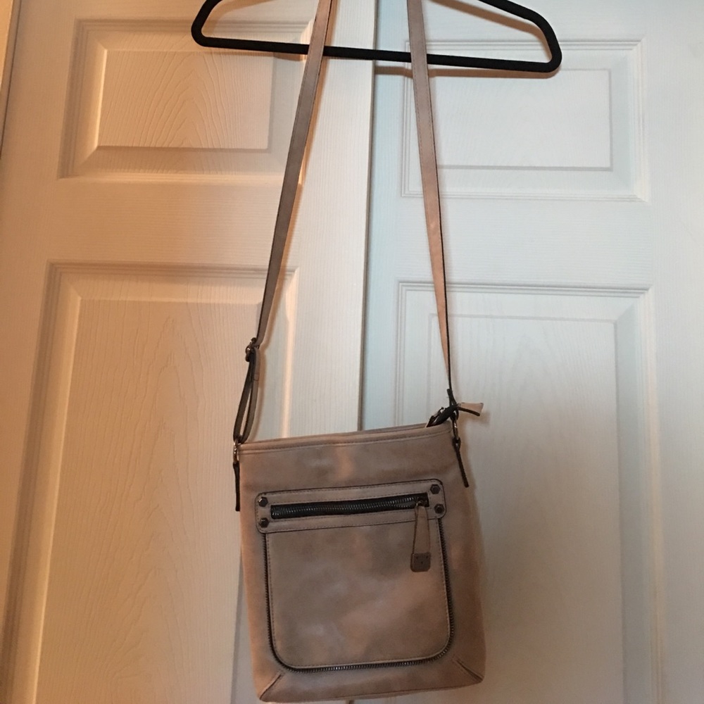 Tan crossbody bag