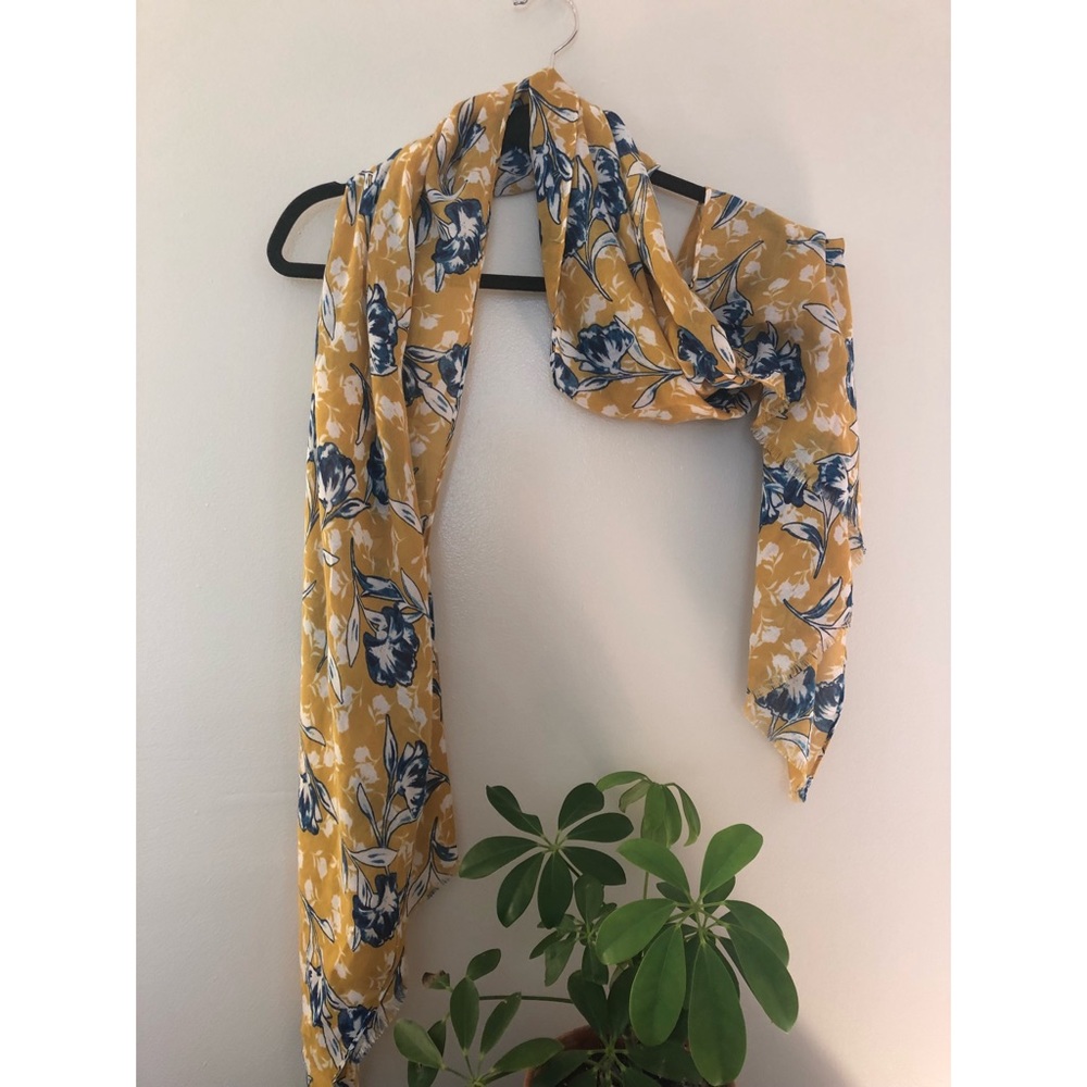 J. Crew Floral Scarf.