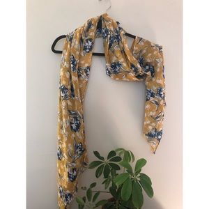 J. Crew Floral Scarf.