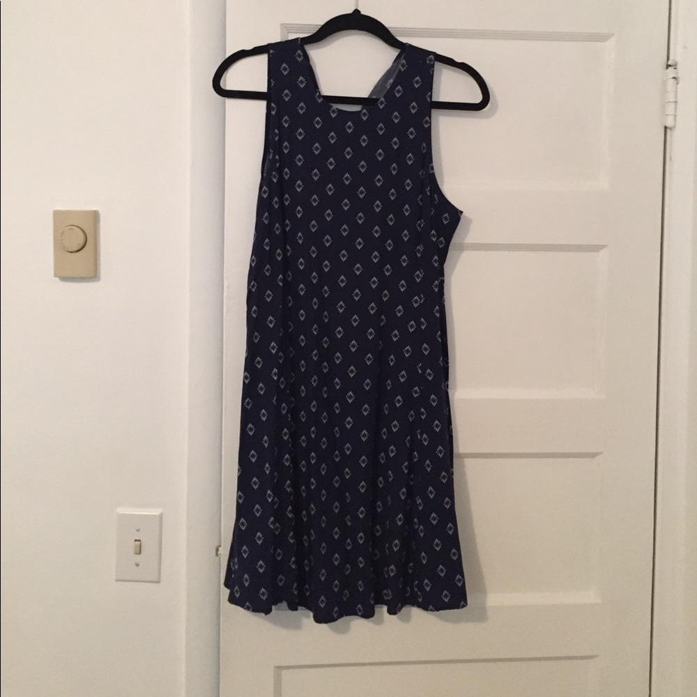 Old navy navy blue dress size medium