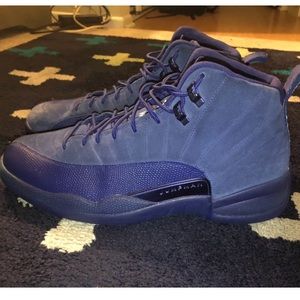 Jordan 12 Royal blue suede