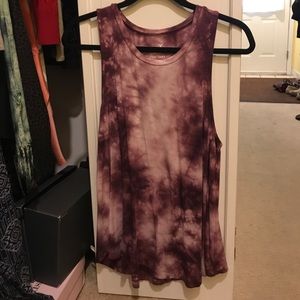 ❌SOLD❌super soft tie dye tank from American Eagle