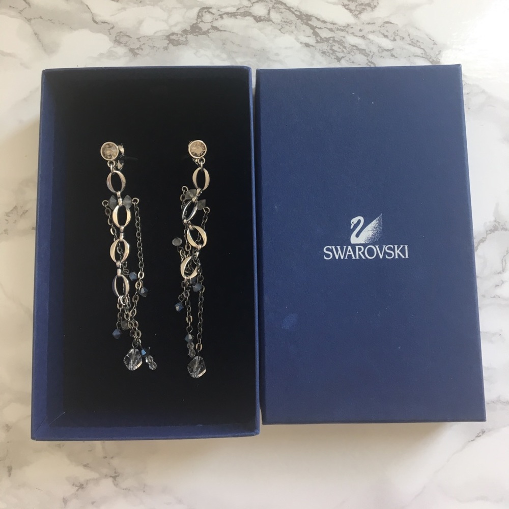 💎Swarovski long earrings