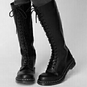 Doc Martens tall 20 eye boots