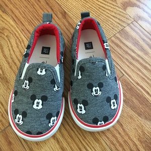 Baby Gap Mickey Mouse shoes