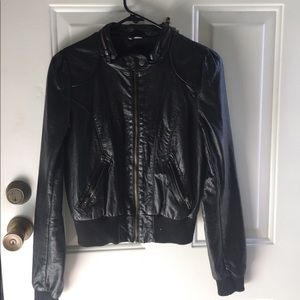 Leather jacket