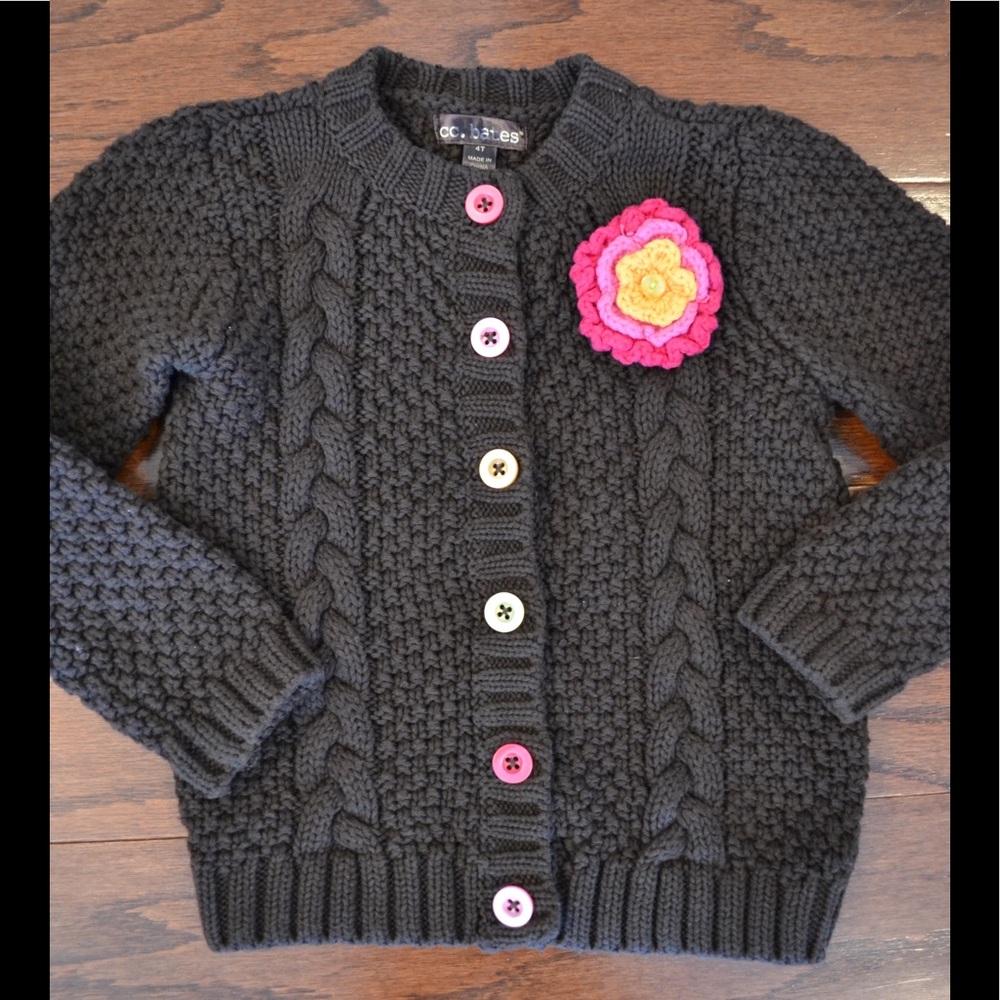 Brown knit sweater