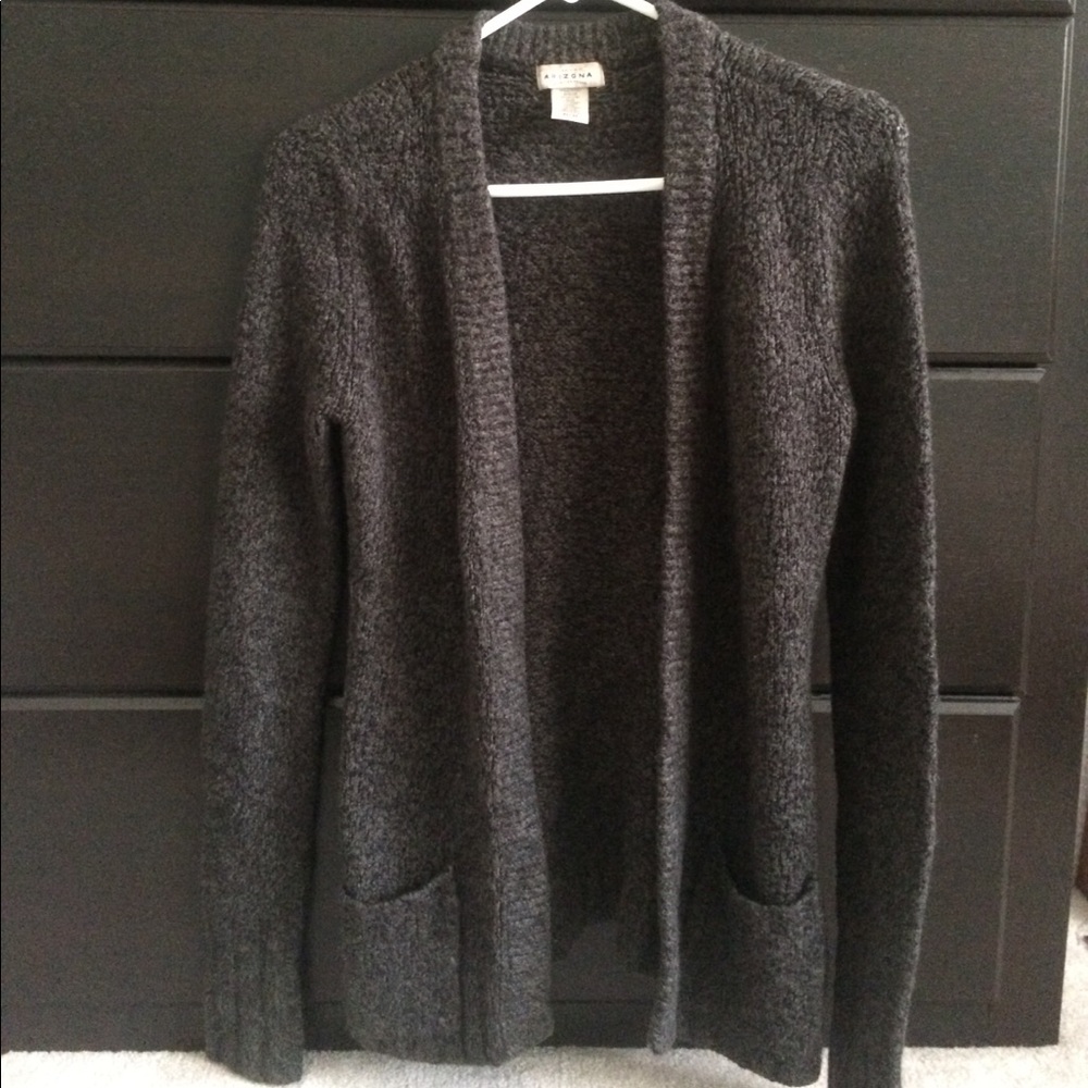 Long sleeve open cardigan with pockets