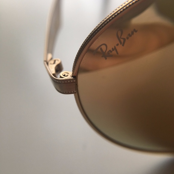 Rayban Round Copper Mirror Lenses 51mm - Picture 5 of 8
