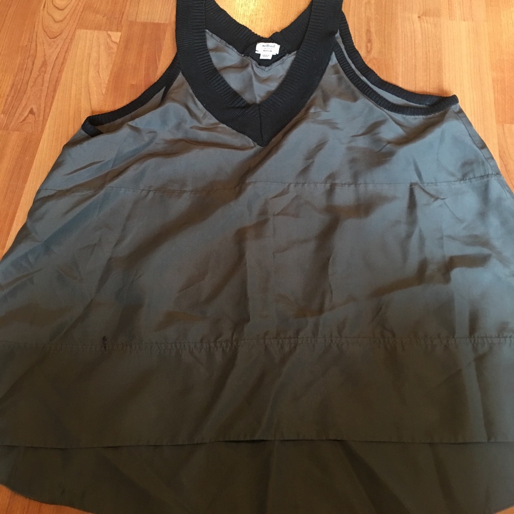Wilfred silk top