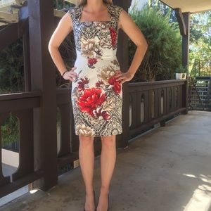 White House Black Market floral dress (size 2)