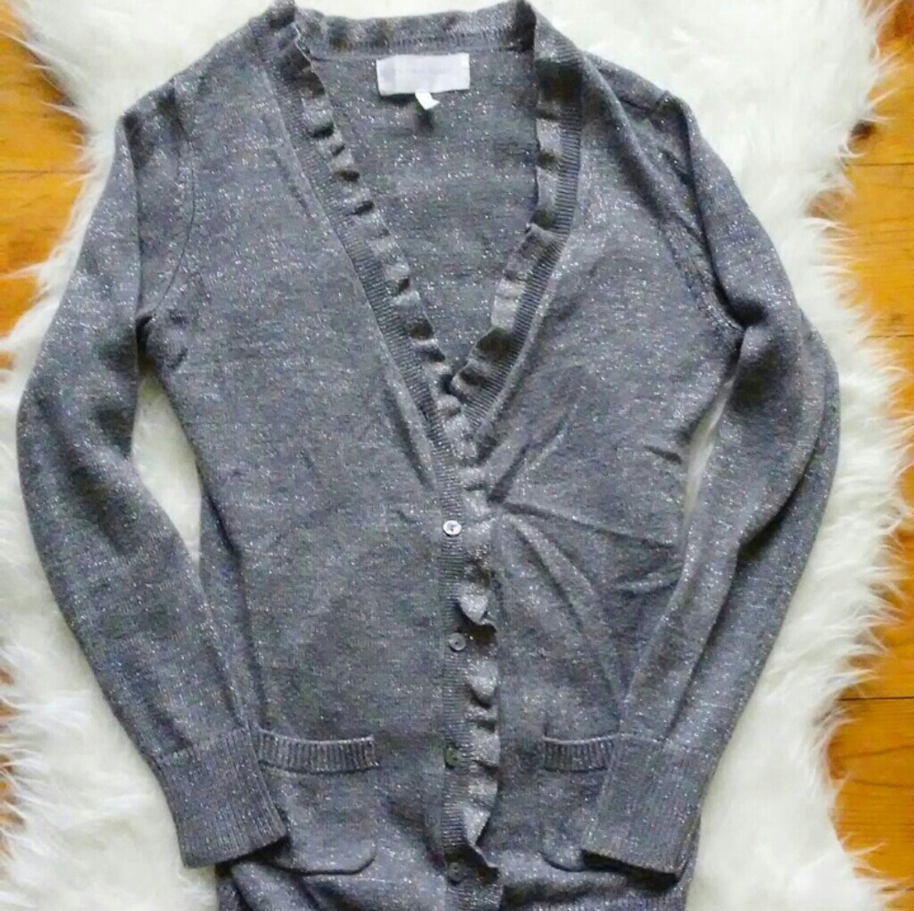Victoria's secret gray sparkle cardigan