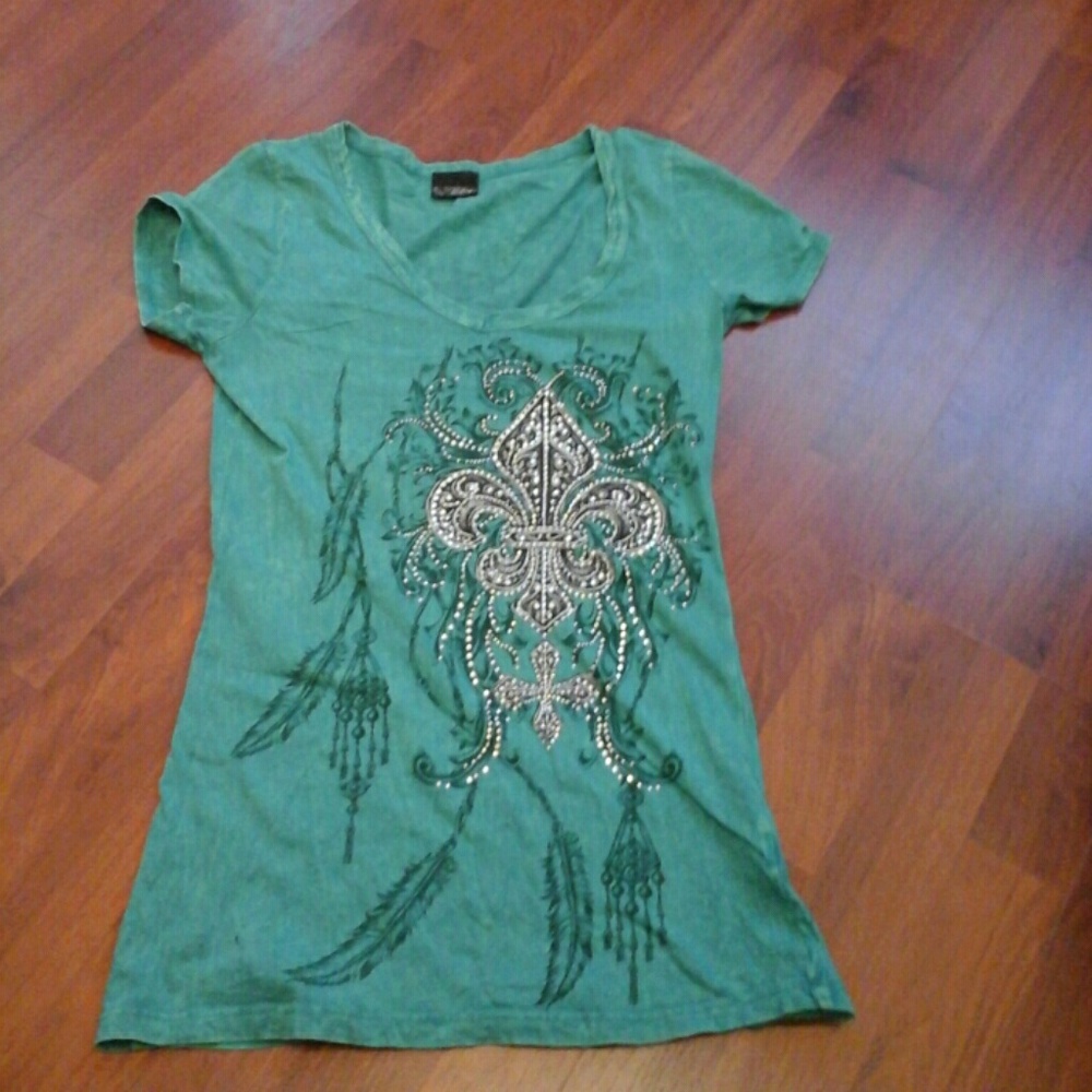 Teal women's day trip t-shirt