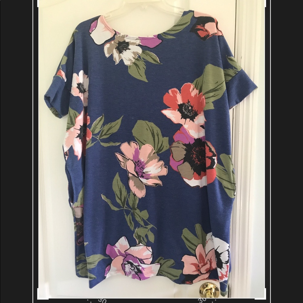 Cherish floral tunic