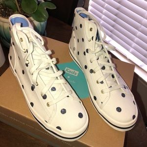 Keds for Kate Spade polka dot high tops