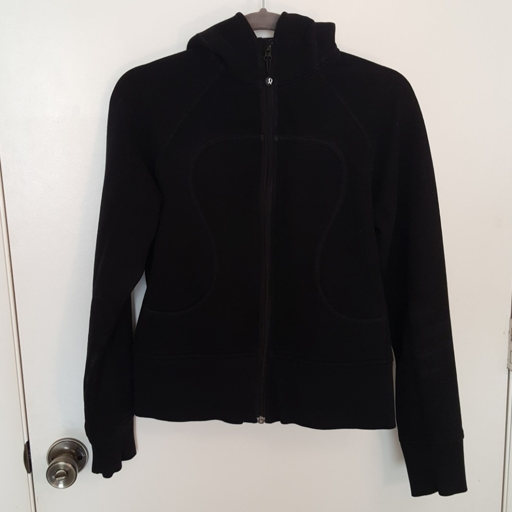 Lululemon Athletica Black Scuba Hoodie