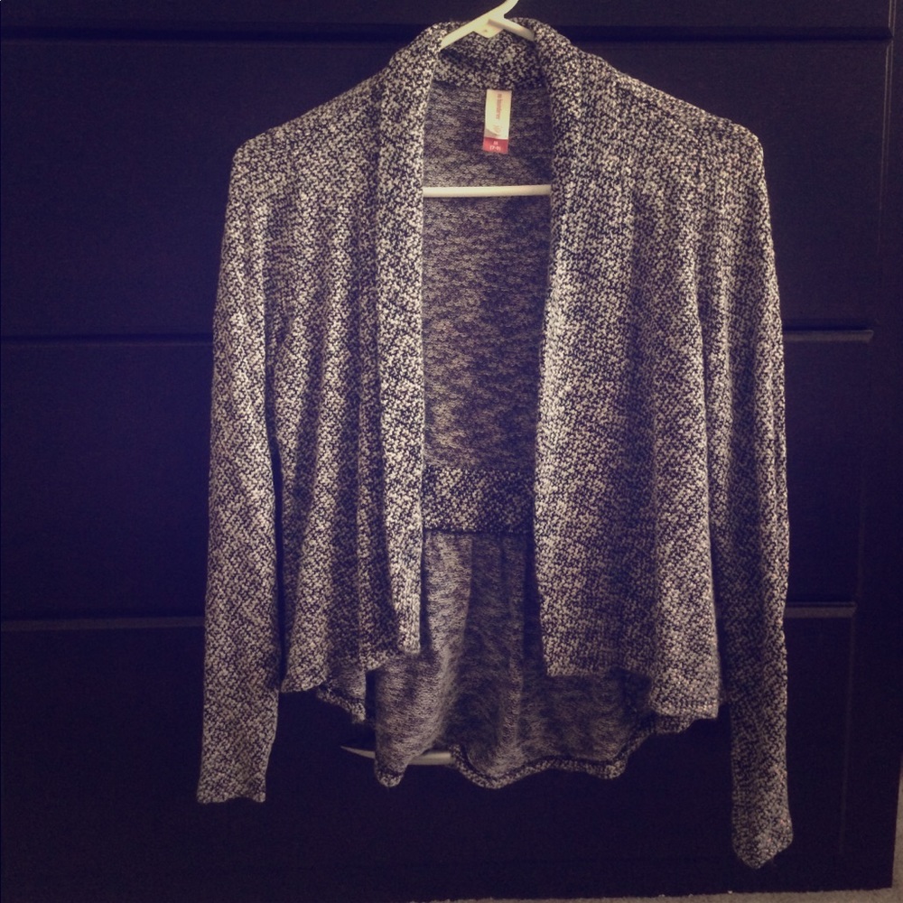 Long sleeve open cardigan