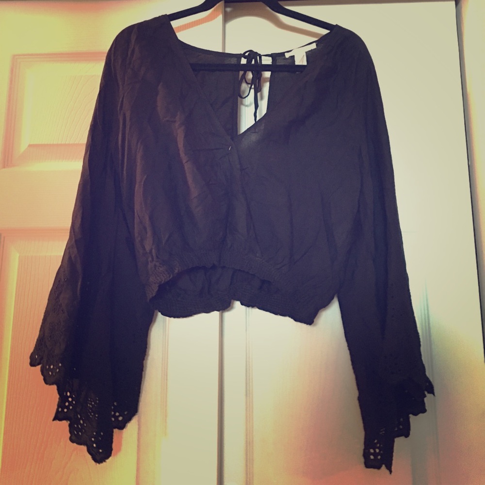 Large long sleeve top