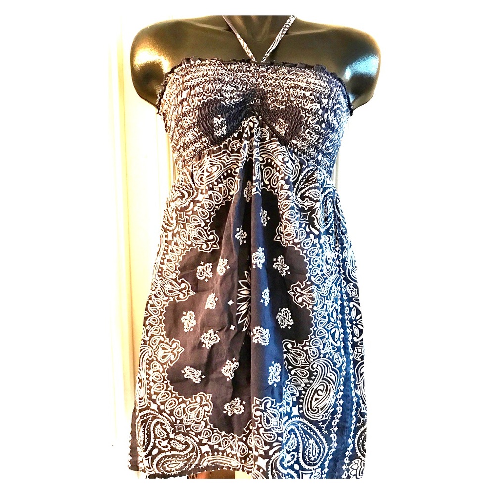 Bandanna Boho Dress
