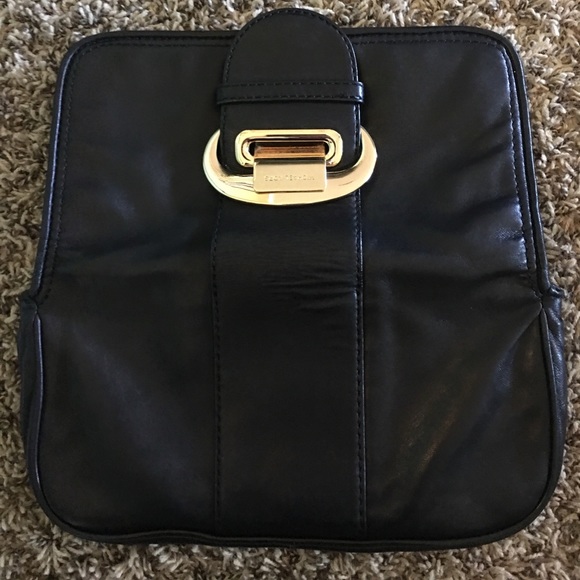 Michael Kors Black Leather Clutch - Picture 3 of 3