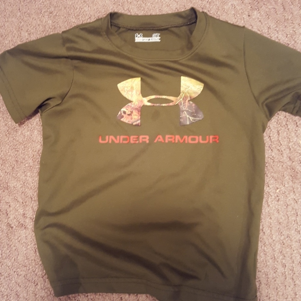 3t under armour heat gear t shirt