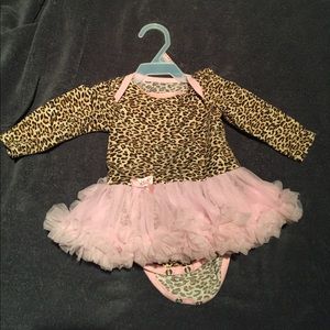 Leopard tutu dress