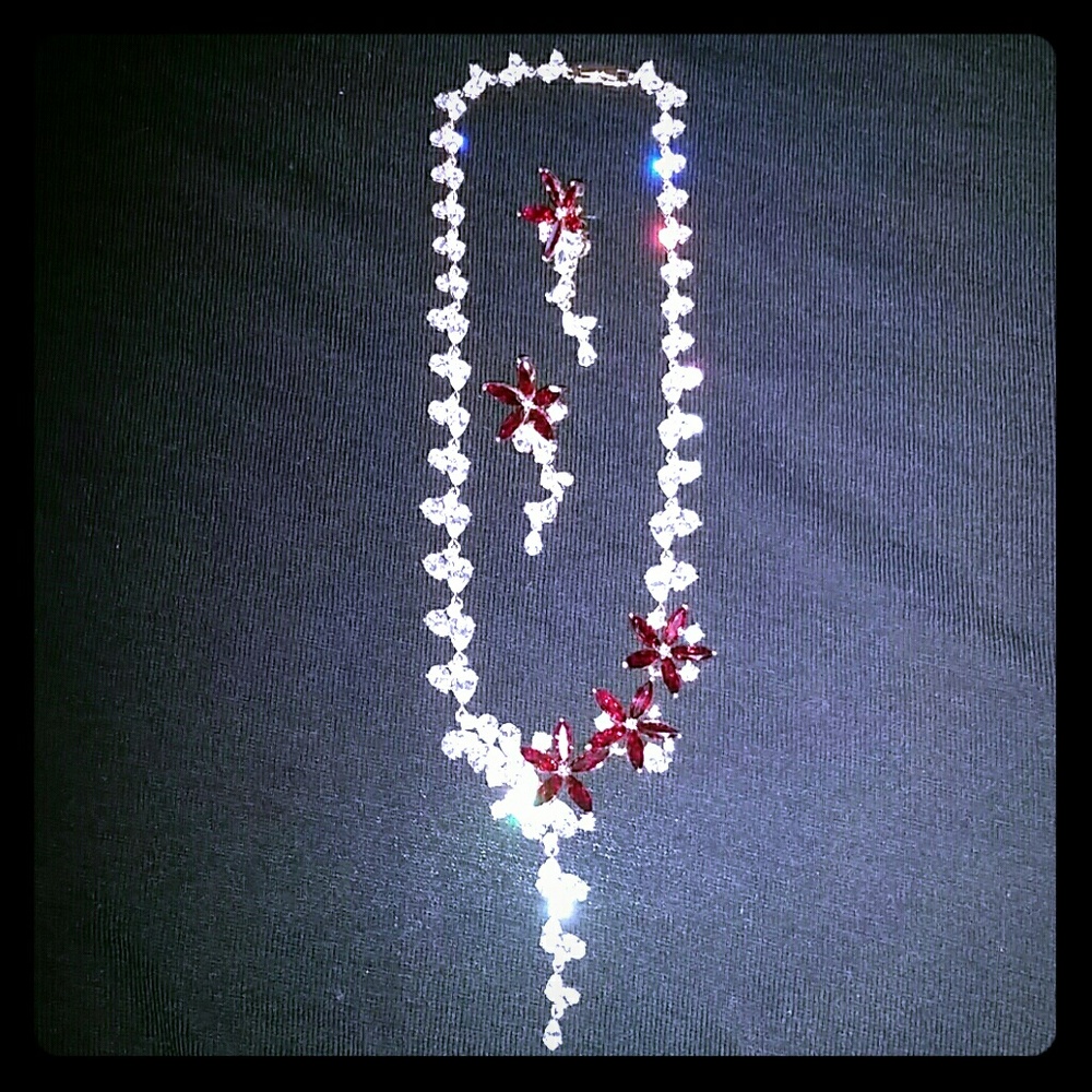 Exquisite Necklace and Earrings Set