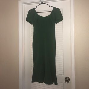 Vintage 1940s inspired dress.