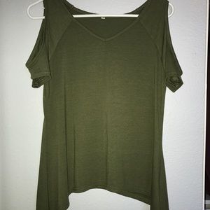 Barely worn, super cute with knee high boots!